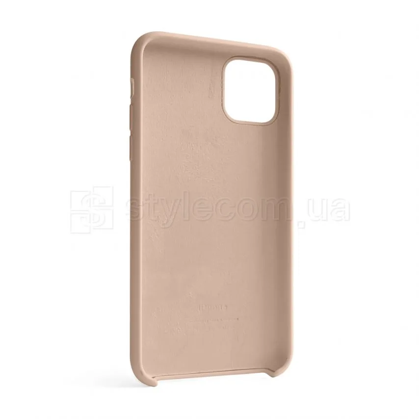 Чохол Silicone Case для Apple iPhone 11 Pro Max силіконовий бежевий