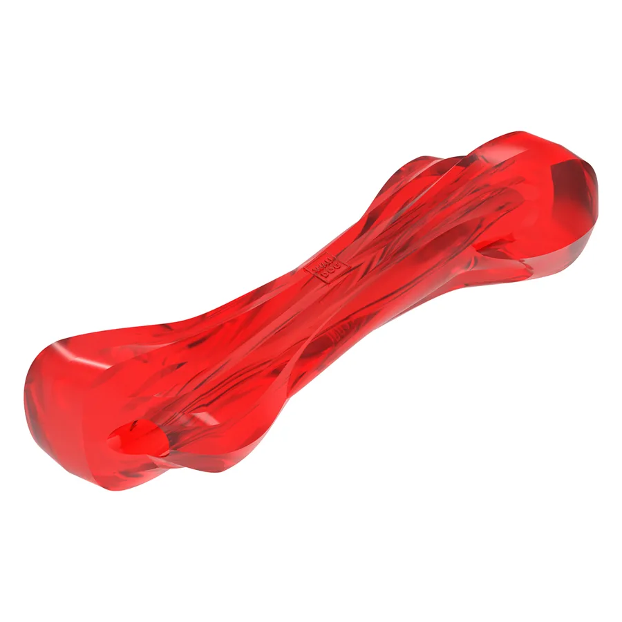 Іграшка для собак WAUDOG Fun Durable Кістка 20х8 см термопластична гума червона