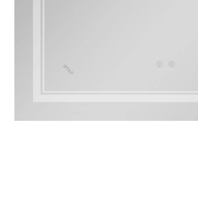 Дзеркало з LED-підсвічуванням Qtap CA1 800х500 мм Скло Сенсорне регулювання кольору