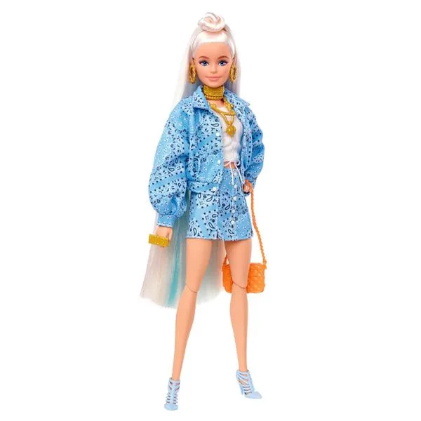 Лялька Barbie Екстра Блондинка 29 см Різнокольорова