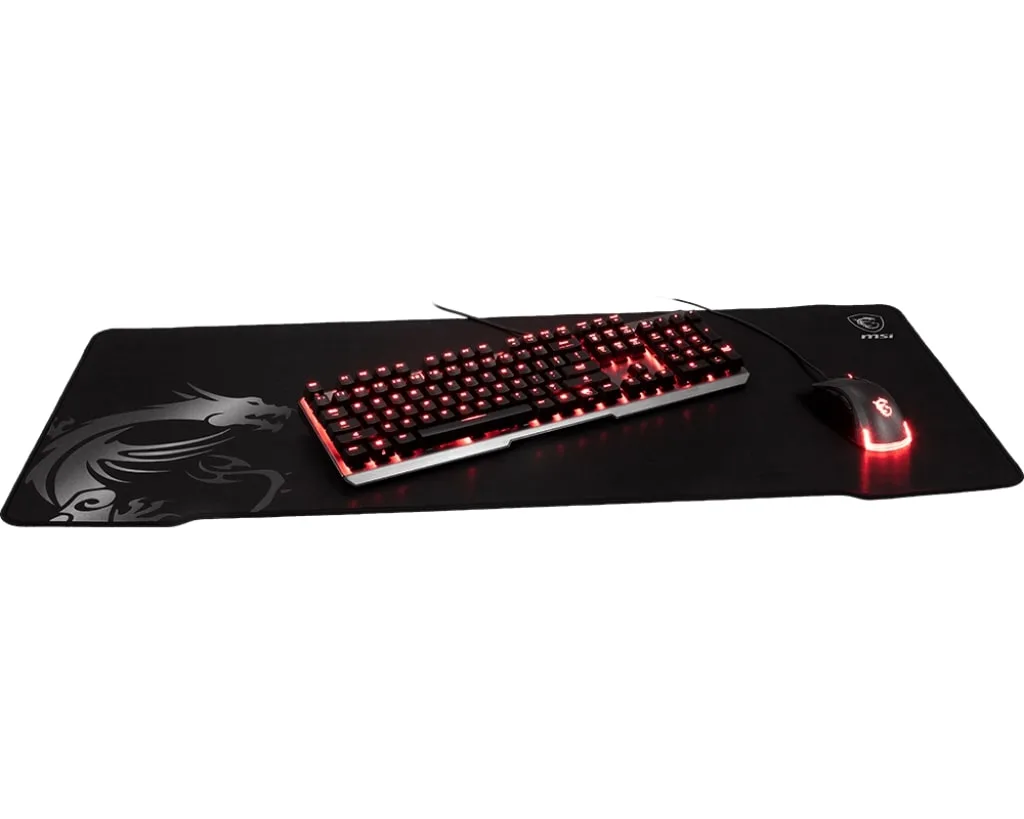 Ігрова поверхня MSI матеріал 900x400 чорний 3 мм