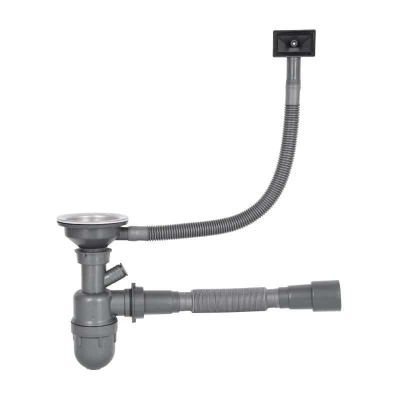 Кухонна мийка Brinex 6642 Прямокутна 690х440х520 мм Нержавіюча сталь Satin