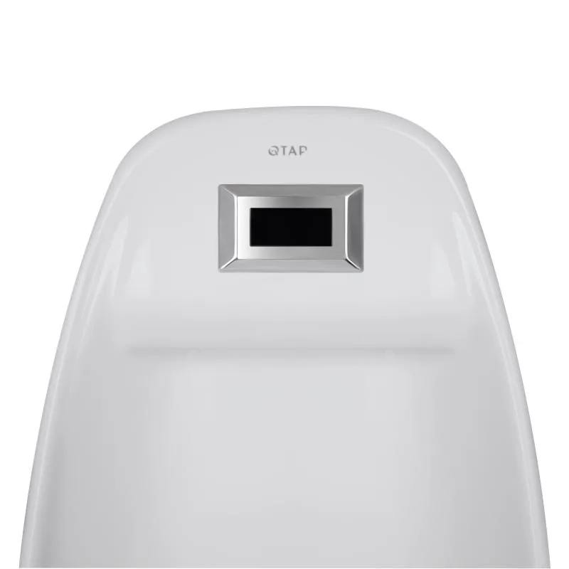 Пісуар підвісний Qtap Stork ІЧ-датчик автоматичного змиву кераміка 350x310x685 мм білий