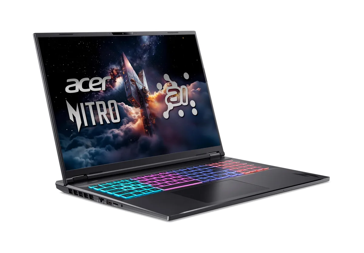 Ноутбук Acer Nitro 18 AN18-61 18" WQXGA IPS, AMD R7-350, 32GB, F2TB, NVD5070-8, Lin, чорний