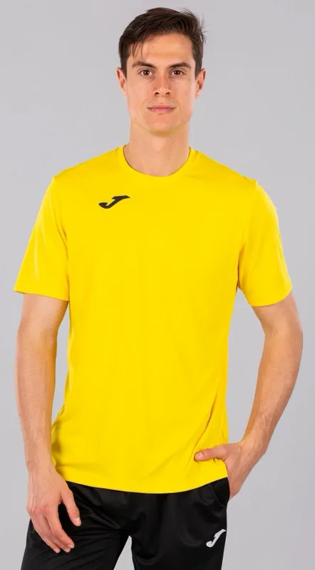 Футболка Joma 100% поліестер 2XL-3XL жовта чоловіча