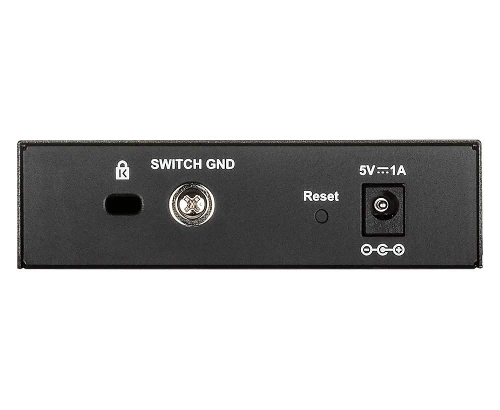 Комутатор D-Link DGS-1100-05V2 5xGE Easy Smart