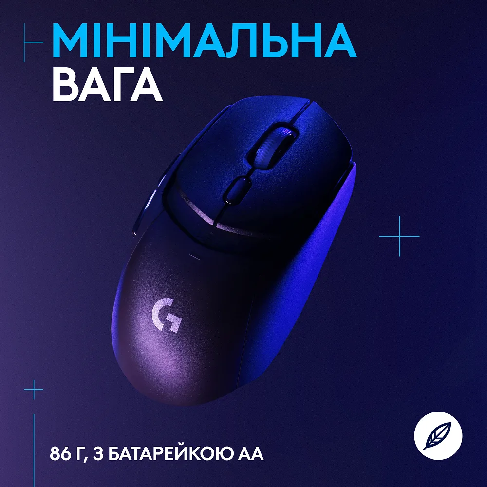 Миша Logitech оптична середня бездротова Bluetooth чорна 100-25600 dpi