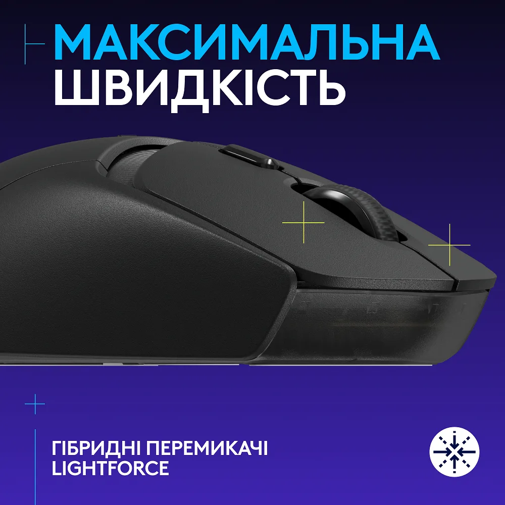 Миша Logitech оптична середня бездротова Bluetooth чорна 100-25600 dpi