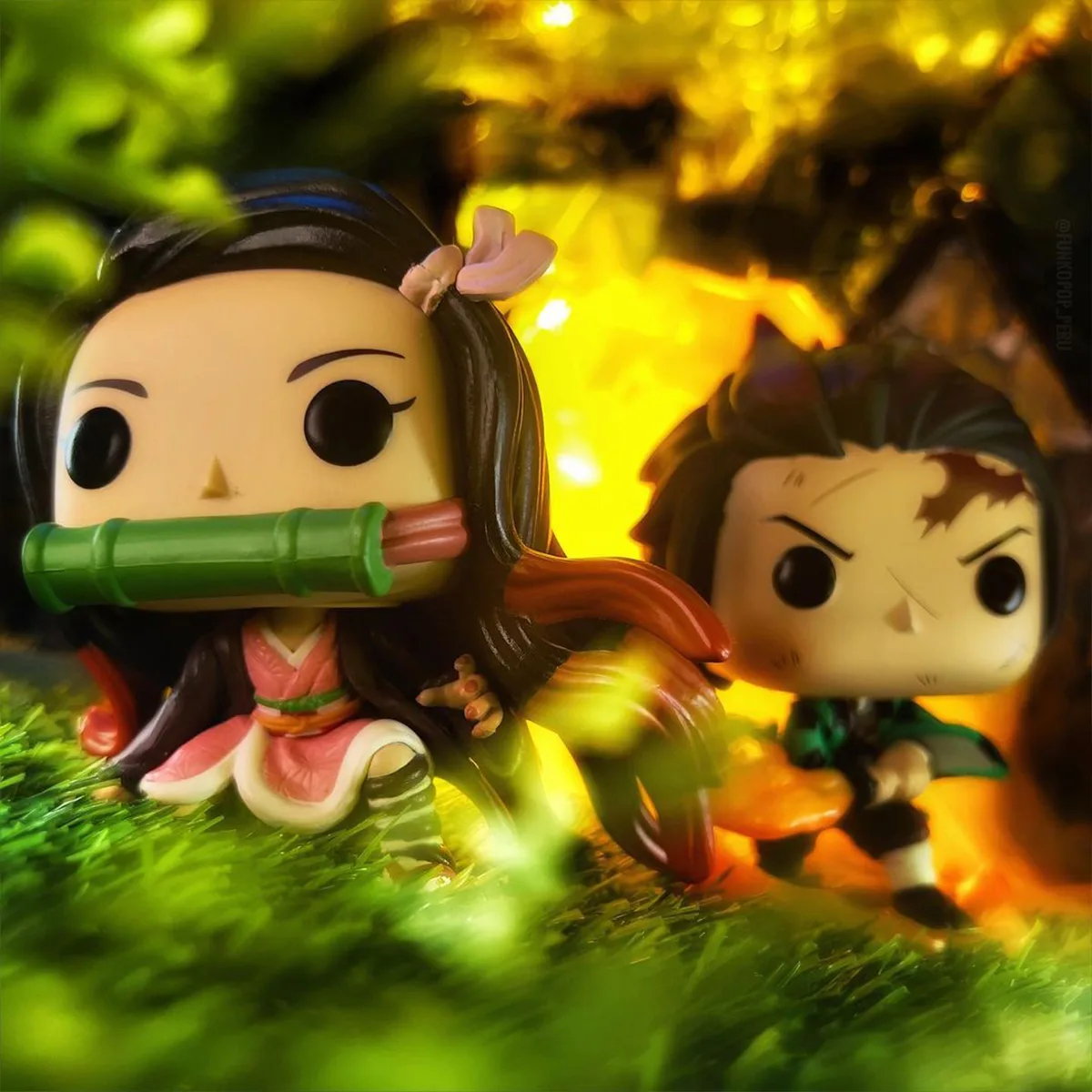 Ігрова фігурка Funko POP! вініл 11,4 см Незуко Камадо