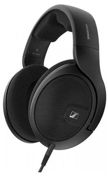 Наушники Sennheiser динамические полноразмерные черные открытые 120 Ом 280 г