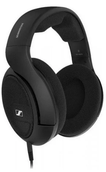 Наушники Sennheiser динамические полноразмерные черные открытые 120 Ом 280 г
