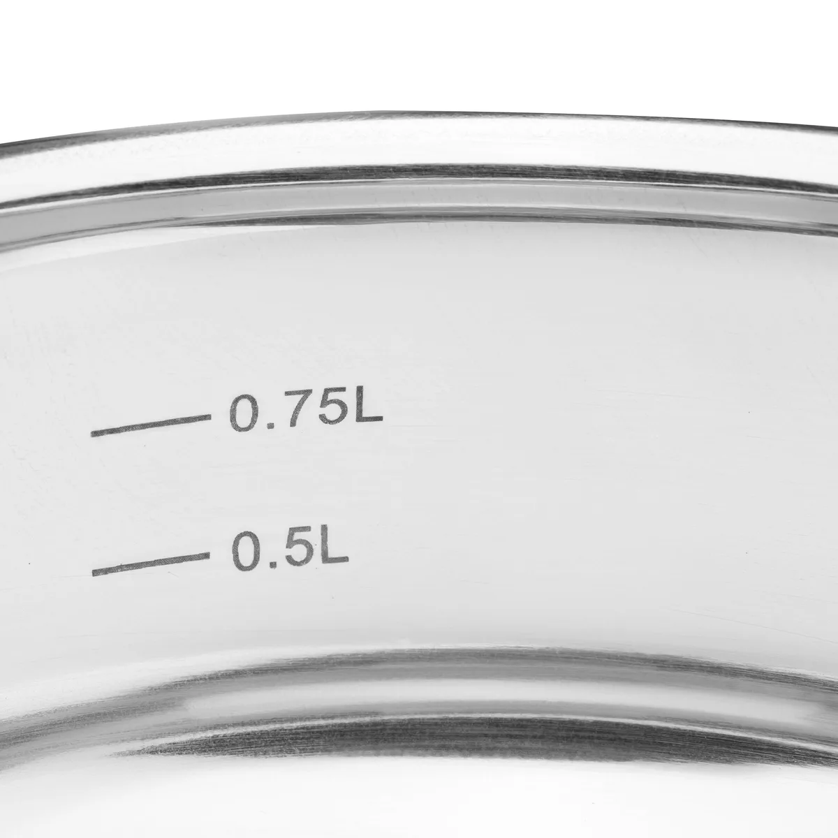 Каструля зі скляною кришкою ARDESTO Gemini Liguria, 1.3л, з нержавіючої сталі.