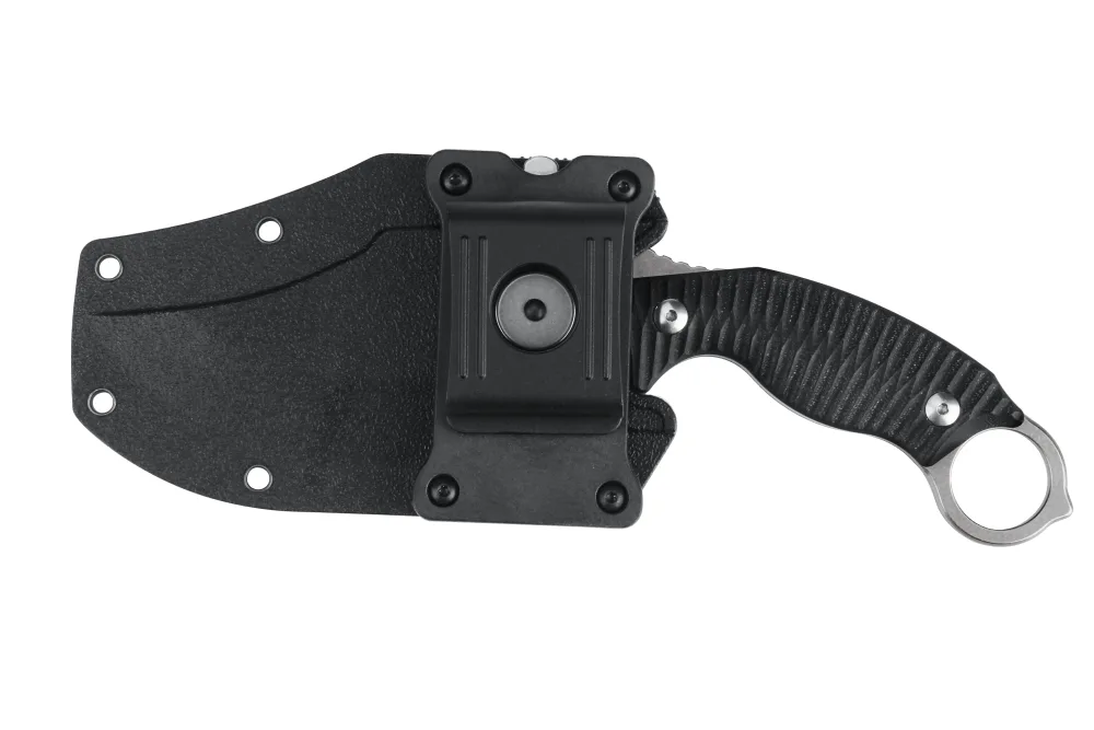 Ніж Ruike Фіксований 115 мм Сталь 14C28N Чорний G10