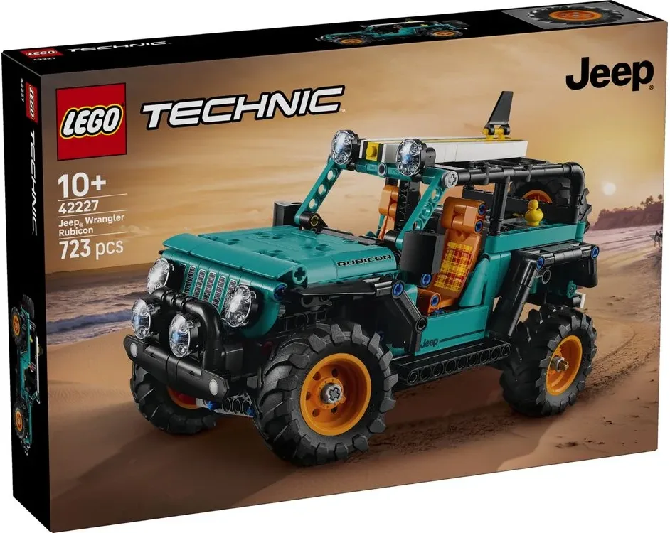 Конструктор LEGO Technic позашляховик Jeep Wrangler Rubicon різнокольоровий
