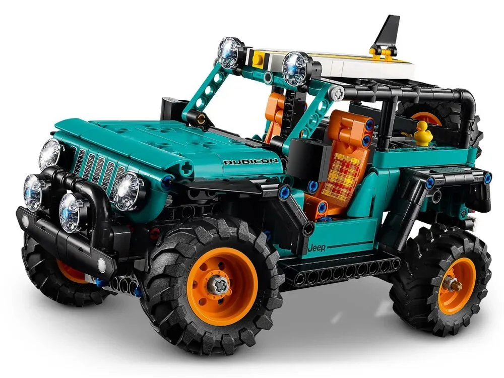 Конструктор LEGO Technic позашляховик Jeep Wrangler Rubicon різнокольоровий