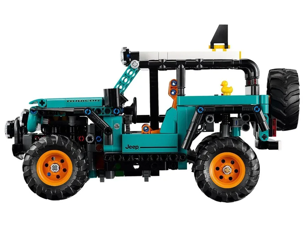 Конструктор LEGO Technic позашляховик Jeep Wrangler Rubicon різнокольоровий