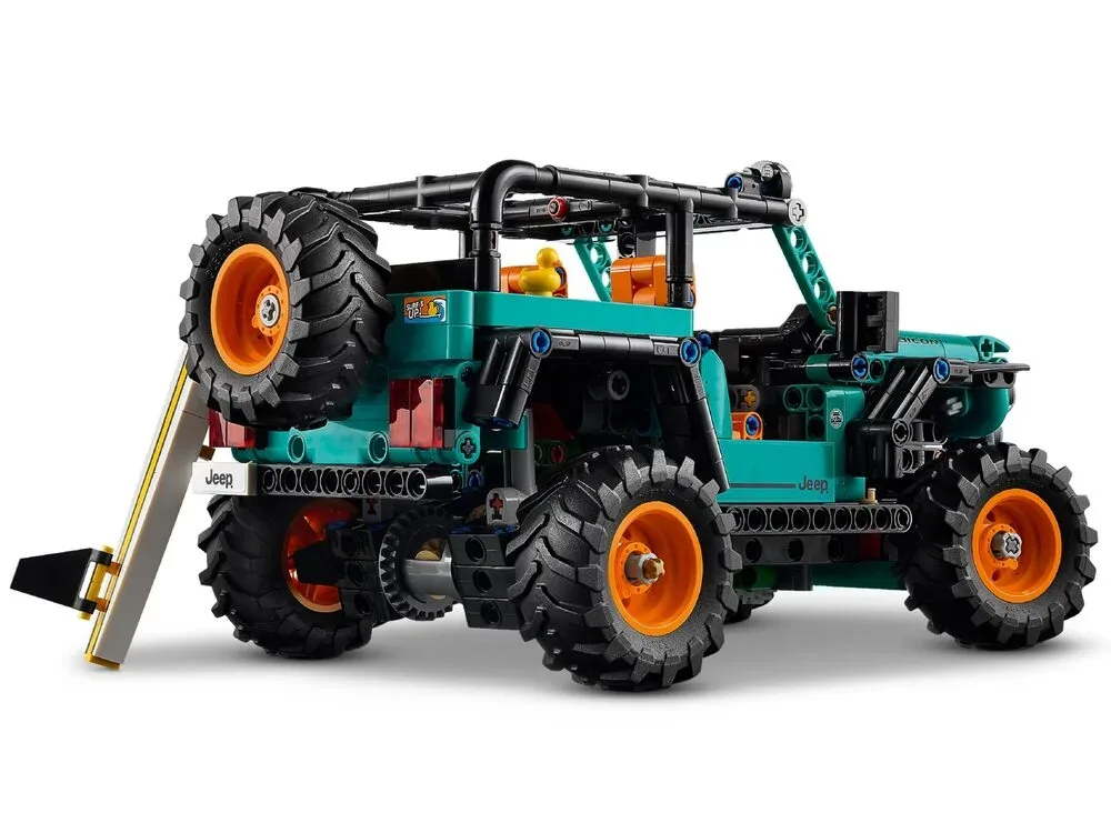 Конструктор LEGO Technic позашляховик Jeep Wrangler Rubicon різнокольоровий