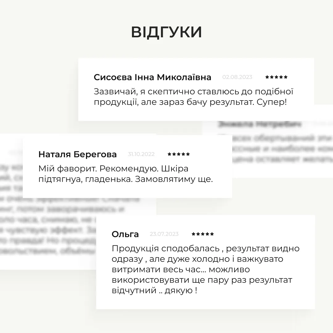 Набір Антицелюлітні ліпосомальні обгортання + рідина Hillary Anti-cellulite LPD'S Slimming (6 процедур)