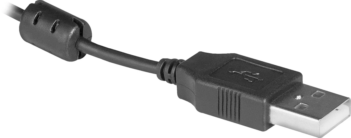 Гарнитура Defender USB полноразмерная искусственная кожа черная 1,8 м
