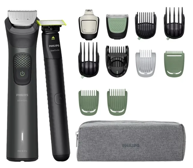 Тример універсальний Philips нержавіюча сталь 15 в 1 сірий