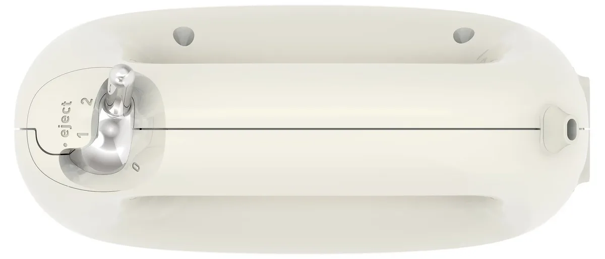 Ручний міксер Moulinex Soleil 200Вт, 2 насадки, турборежим, білий.