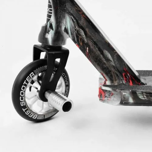 Труковий самокат Best Scooter HIC-система з ПЕГІ алюмінієвий диск для дітей та підлітків колеса PU 110мм