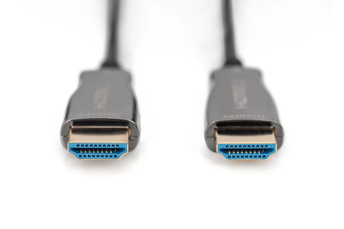 Кабель DIGITUS HDMI UHD 4K, AOC hybrid-fiber, type A M/M, 10м, чорний