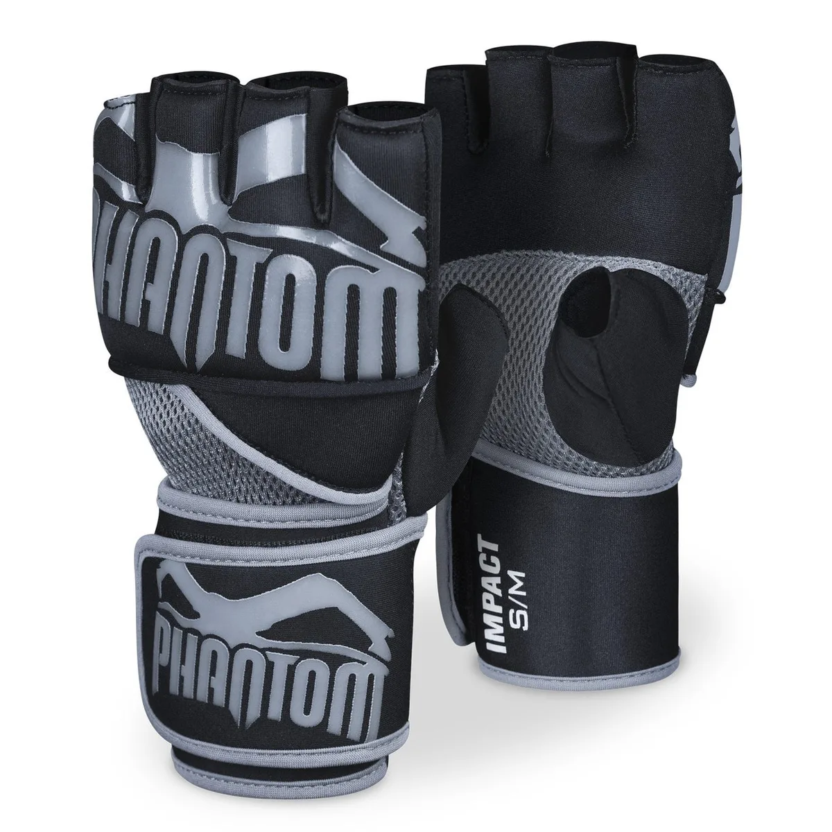 Бинти-рукавицы Phantom Neopren Gel L/XL Черные