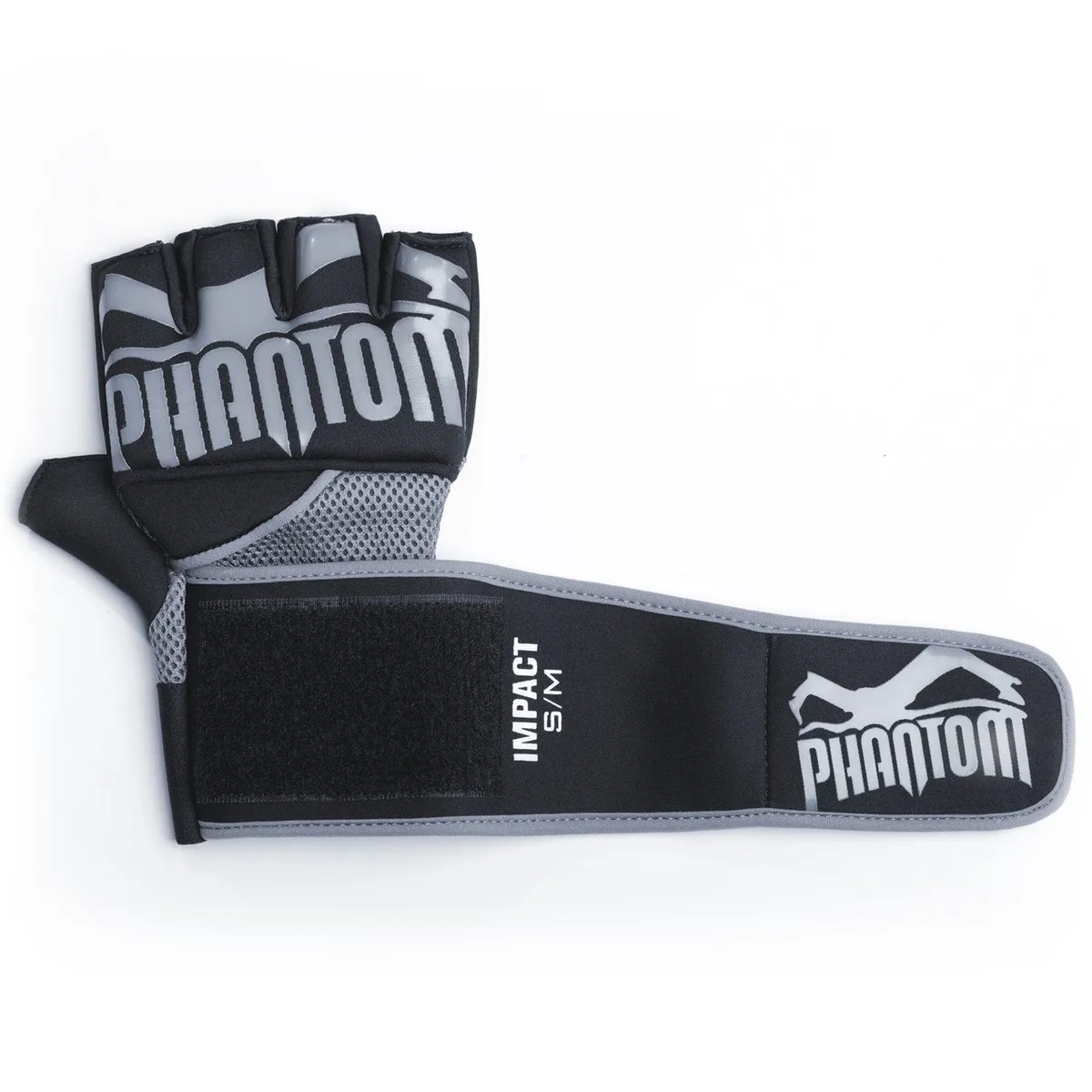 Бинти-рукавицы Phantom Neopren Gel L/XL Черные
