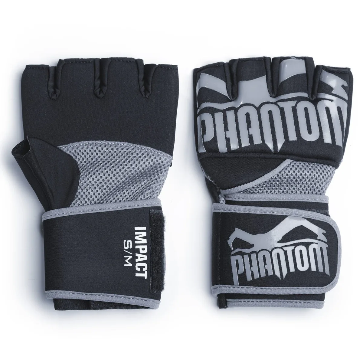 Бинти-рукавицы Phantom Neopren Gel L/XL Черные