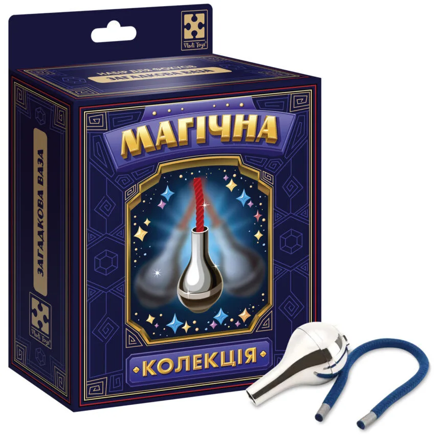 Набір для фокусу Vladi Toys ваза пластикова 20х15 см різнокольорова