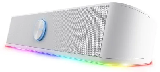 Акустична система Trust GXT 619 Thorne Саундбар, USB/AUX,  RGB, білий