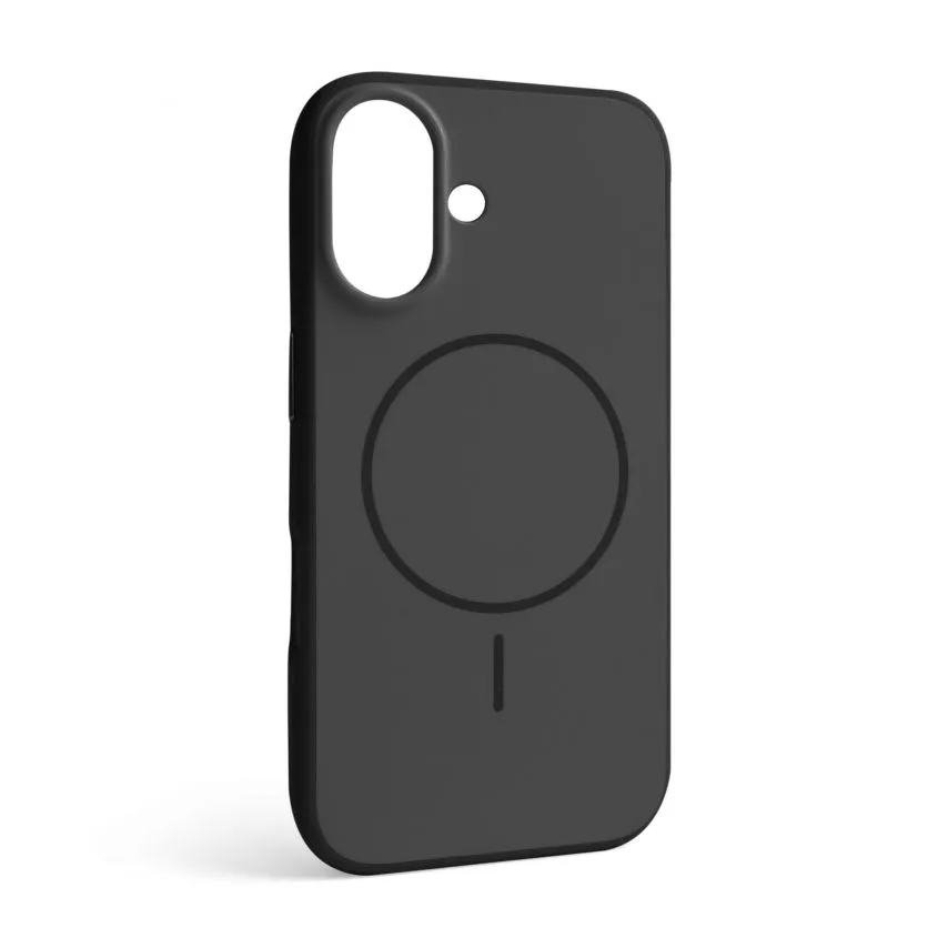 Чохол Soft Matte MagSafe TPU чорний для iPhone 17