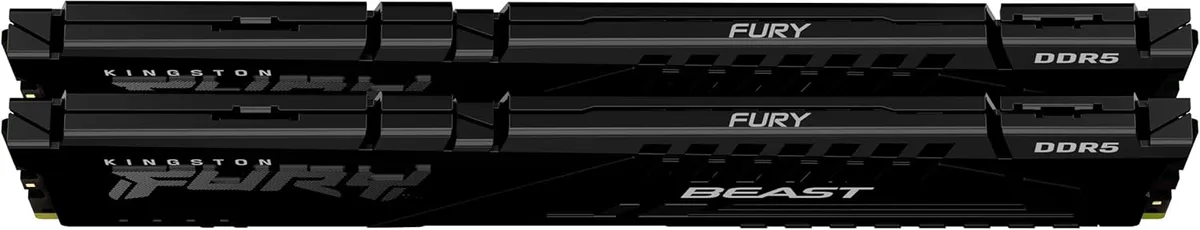 Пам'ять ПК Kingston DDR5 64GB KIT (32GBx2) 5600 FURY Beast Black EXPO