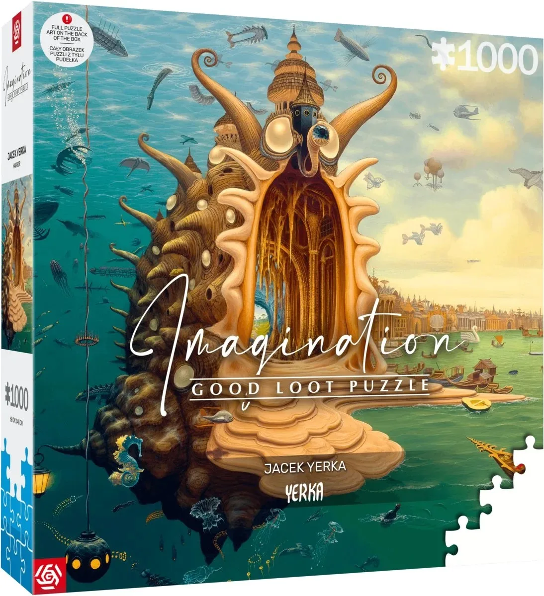 Пазл GoodLoot Imagination: Jacek Yerka Harbor 1000 ел.