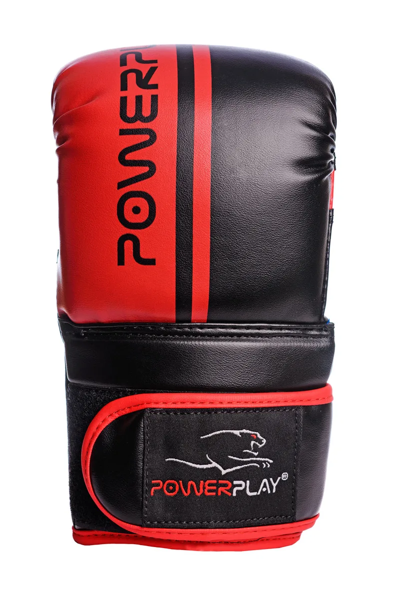 Снарядні рукавиці Active Point PU S Чорні Червоні