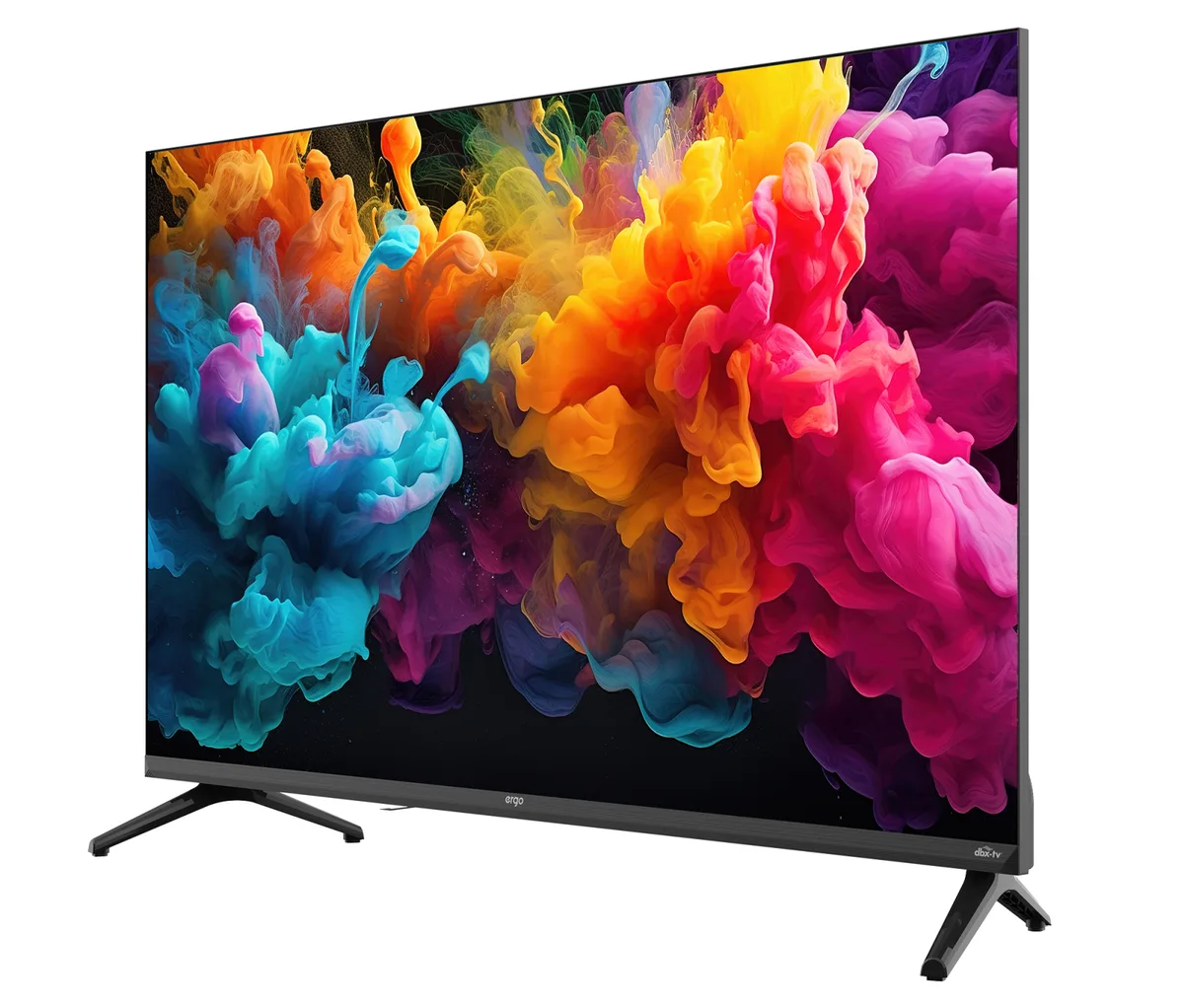 Телевізор ERGO QLED 40 дюймів Full HD Чорний