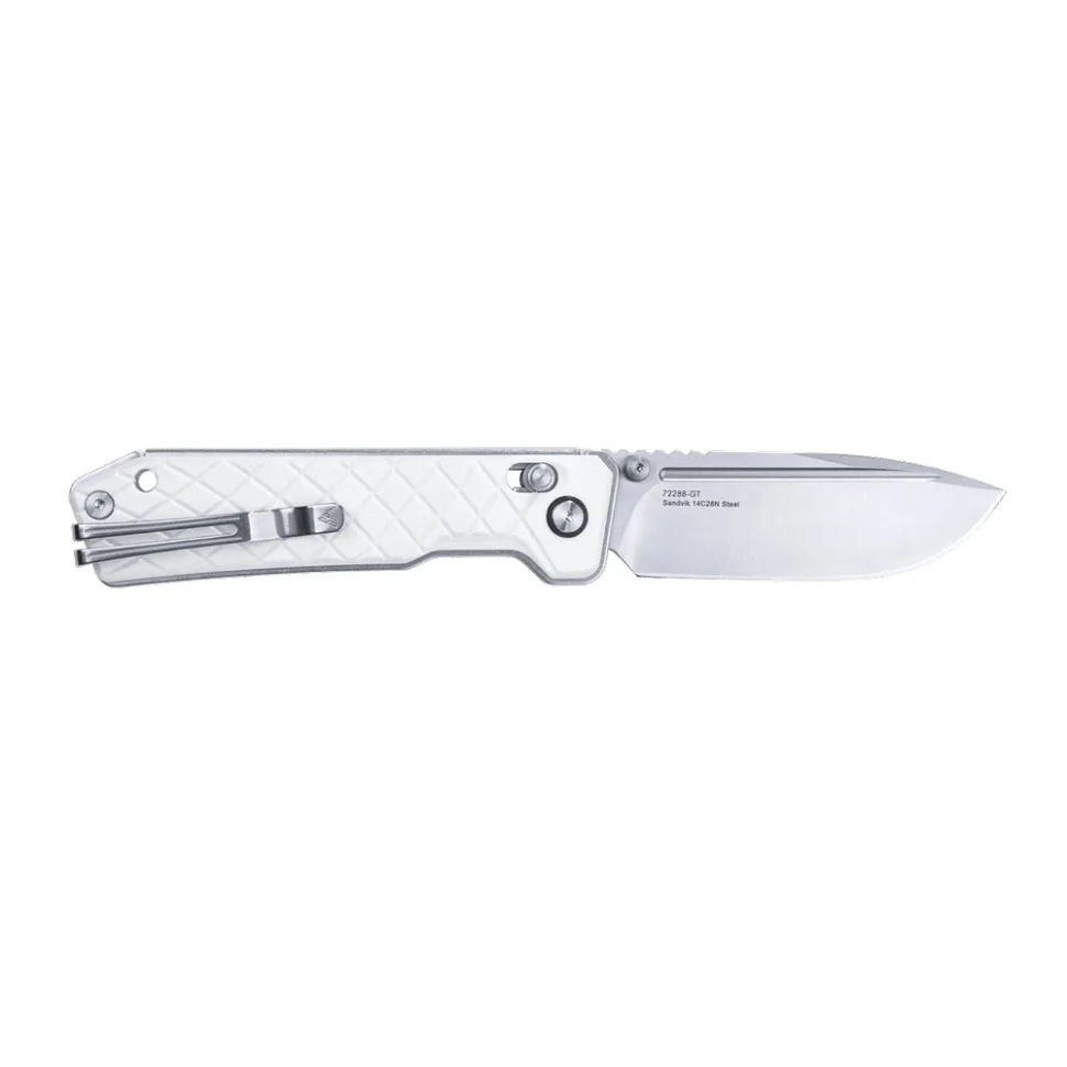 Ніж складаний SRM G10 207х87 мм Білий