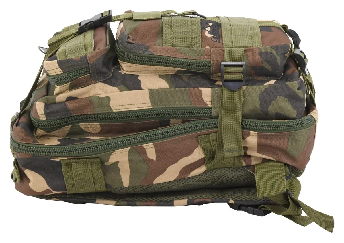Тактический рюкзак CATTARA 30L, полиэстер, хаки, 44х31х25 см.