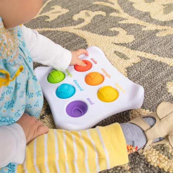 Сенсорная игрушка Fat Brain Toys силиконовая 22х20 см разноцветная