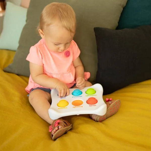 Сенсорная игрушка Fat Brain Toys силиконовая 22х20 см разноцветная
