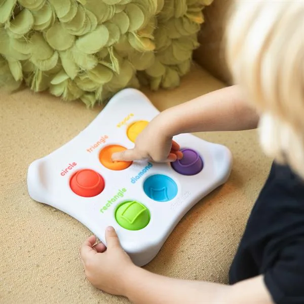 Сенсорная игрушка Fat Brain Toys силиконовая 22х20 см разноцветная