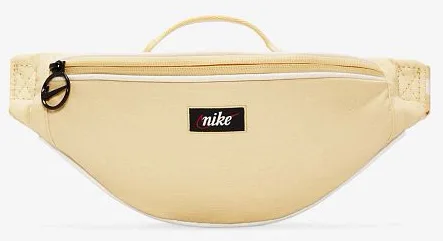 Сумка на пояс NIKE поліестер S бежевий 28х8х13 см