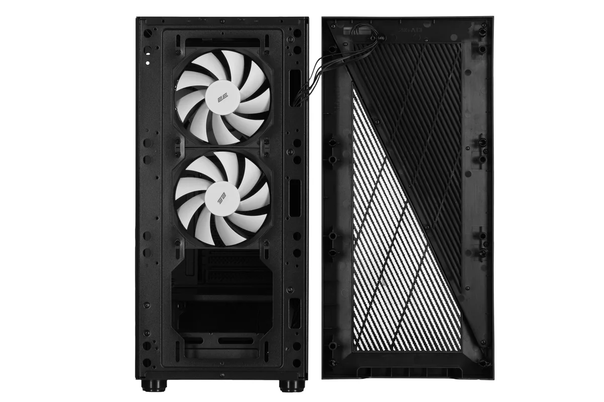 Корпус 2E Gaming Mid Tower без БЖ 440x210x405 мм чорний ARGB
