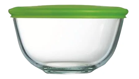 Миска з кришкою Pyrex боросилікатне скло 15 см 0,7 л