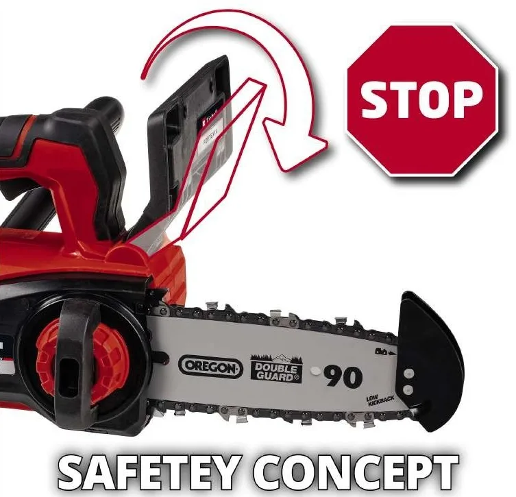 Акумуляторна ланцюгова пила Einhell Professional FORTEXXA 18/20 TH 18В PXC, 20 см, 2.54 кг, без батареї та зарядного пристрою.