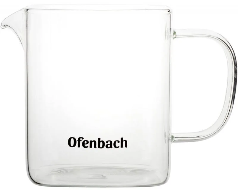 Чайник заварочний Ofenbach скляний 1000 мл з металевим ситечком