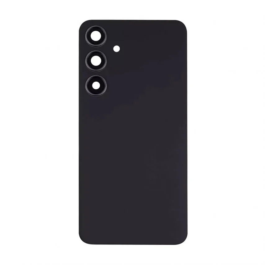 Задняя крышка Samsung черная со стеклом камеры для S24 Plus Service Original.