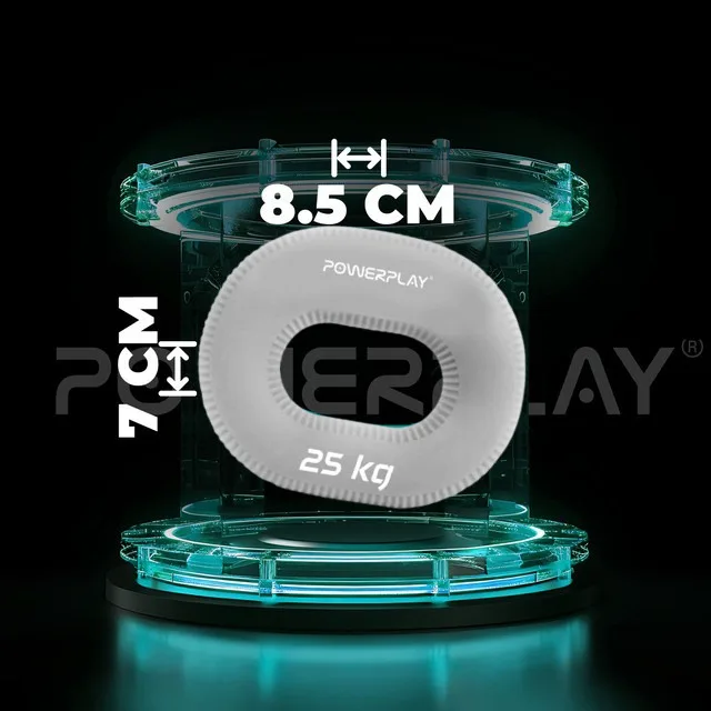 Еспандер кистьовий Active Point силіконовий 25 кг сірий