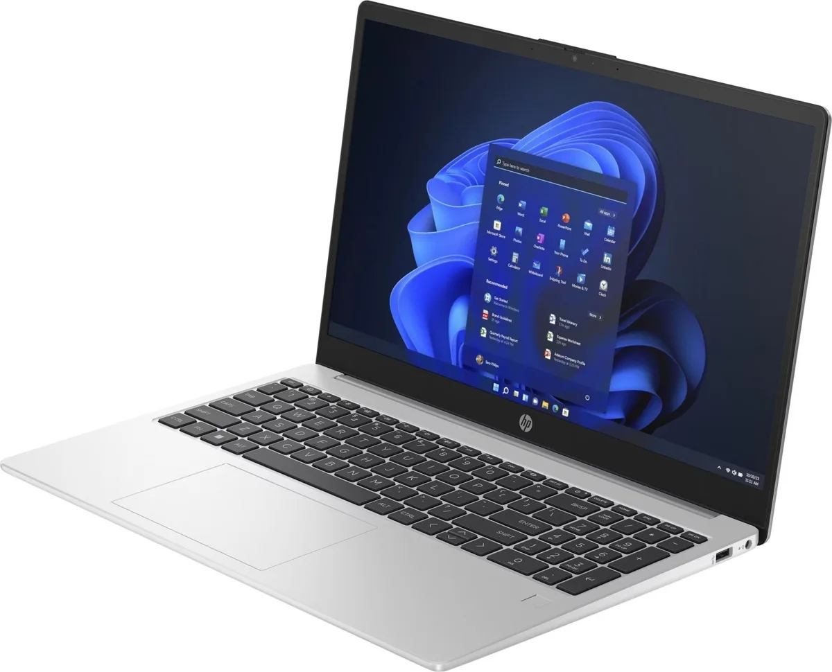 Ноутбук HP 15.6" FHD IPS AMD R5 16GB SSD 512GB сріблястий